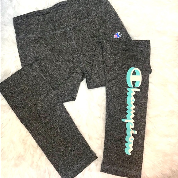 Champion Other - Champion Authentic Athleticwear Girls Gray Leggings Pants 5/6